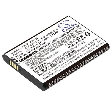 Bsc Preferred Sonim XP3800 Mobile Phone Replacement Battery CS-SXP380SL